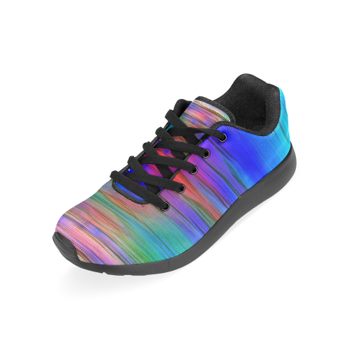 noisy gradient 1 by JamColors Women's Running Shoes/Large Size (Model 020)