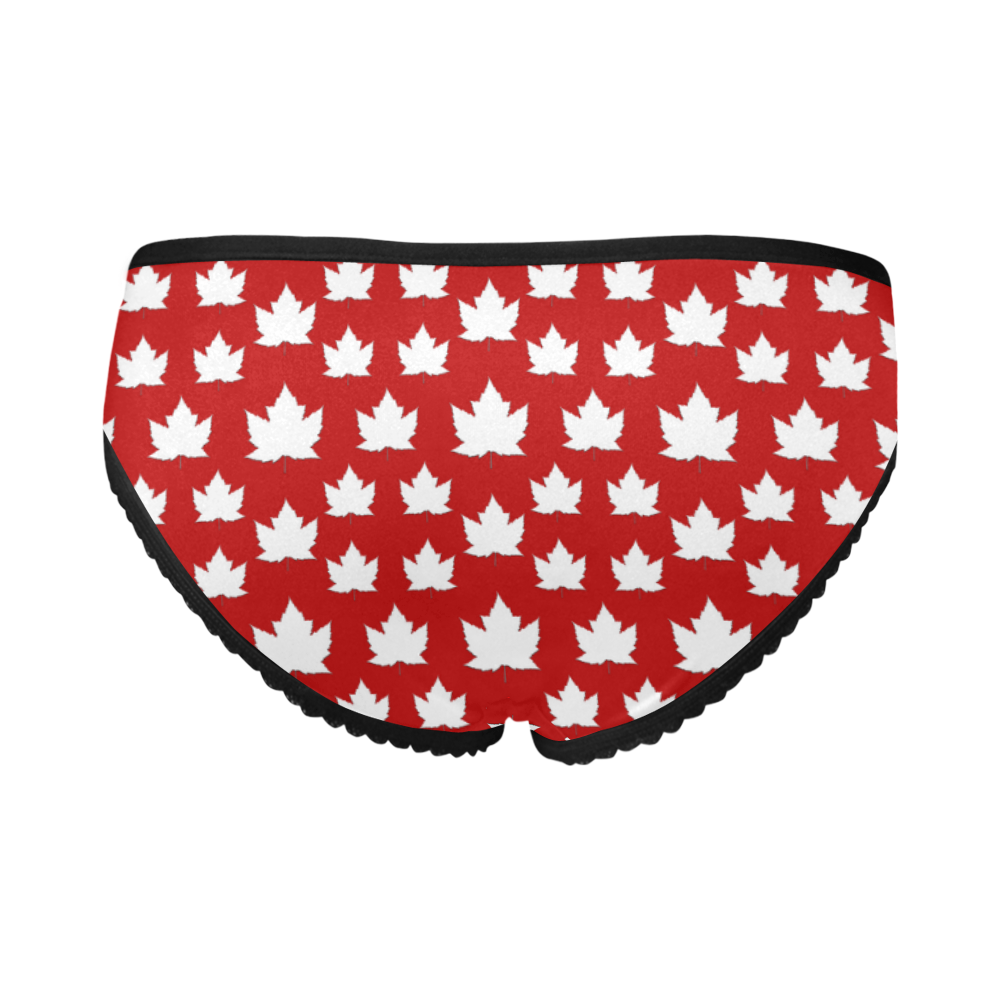 Cute Canada Panties Women's All Over Print Girl Briefs (Model L14)