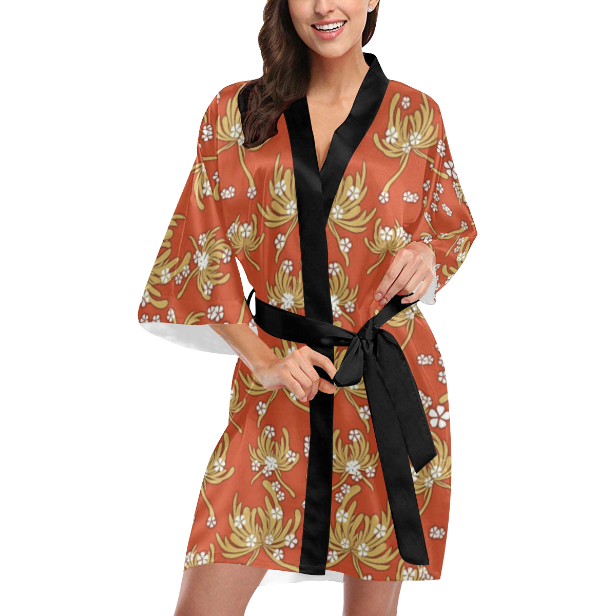 Blooming in Tokyo Kimono Robe