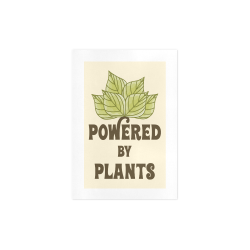 Powered by Plants (vegan) Art Print 7‘’x10‘’