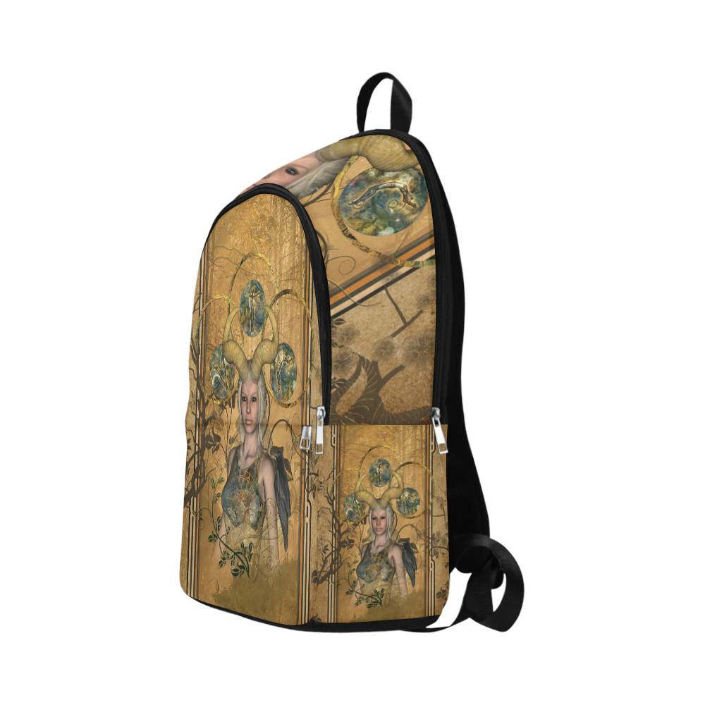 Wonderful dark fairy Fabric Backpack for Adult (Model 1659)