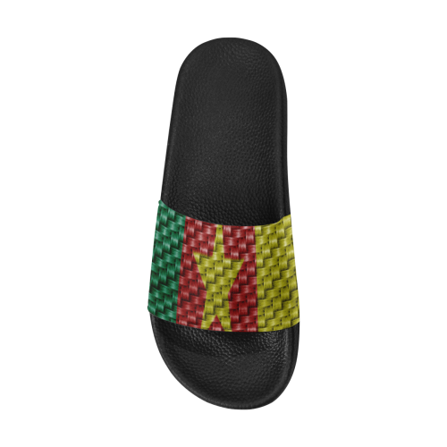 CAMEROUN FLAG Men's Slide Sandals (Model 057)