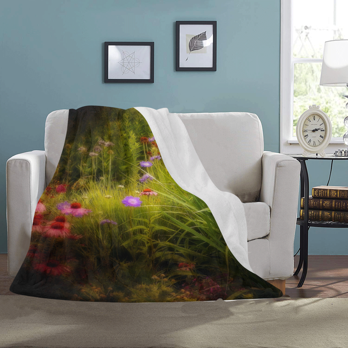 wildflowers Ultra-Soft Micro Fleece Blanket 43''x56''