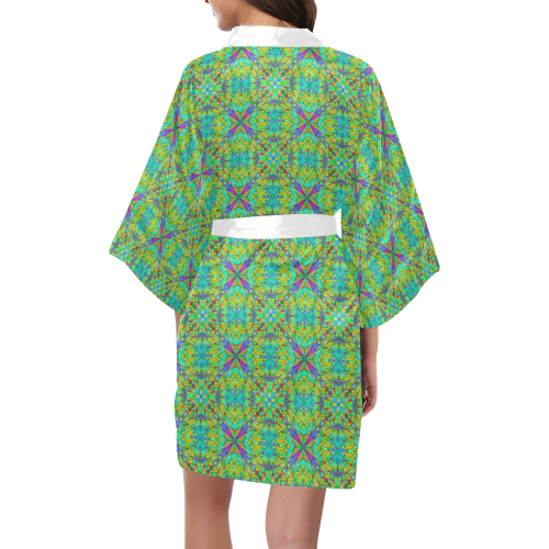 Chartreuse Kimono Robe
