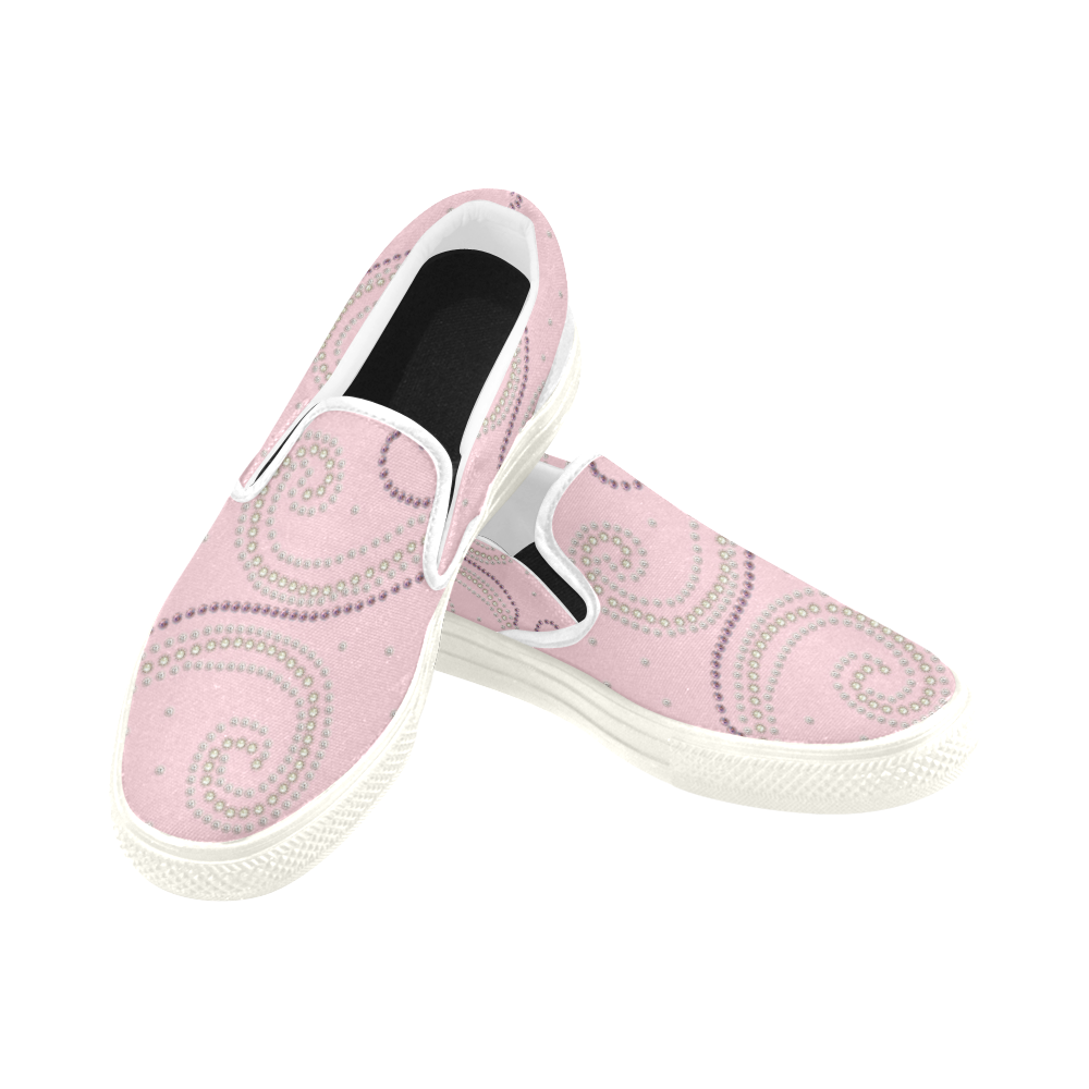 corinne c8 Women's Unusual Slip-on Canvas Shoes (Model 019)