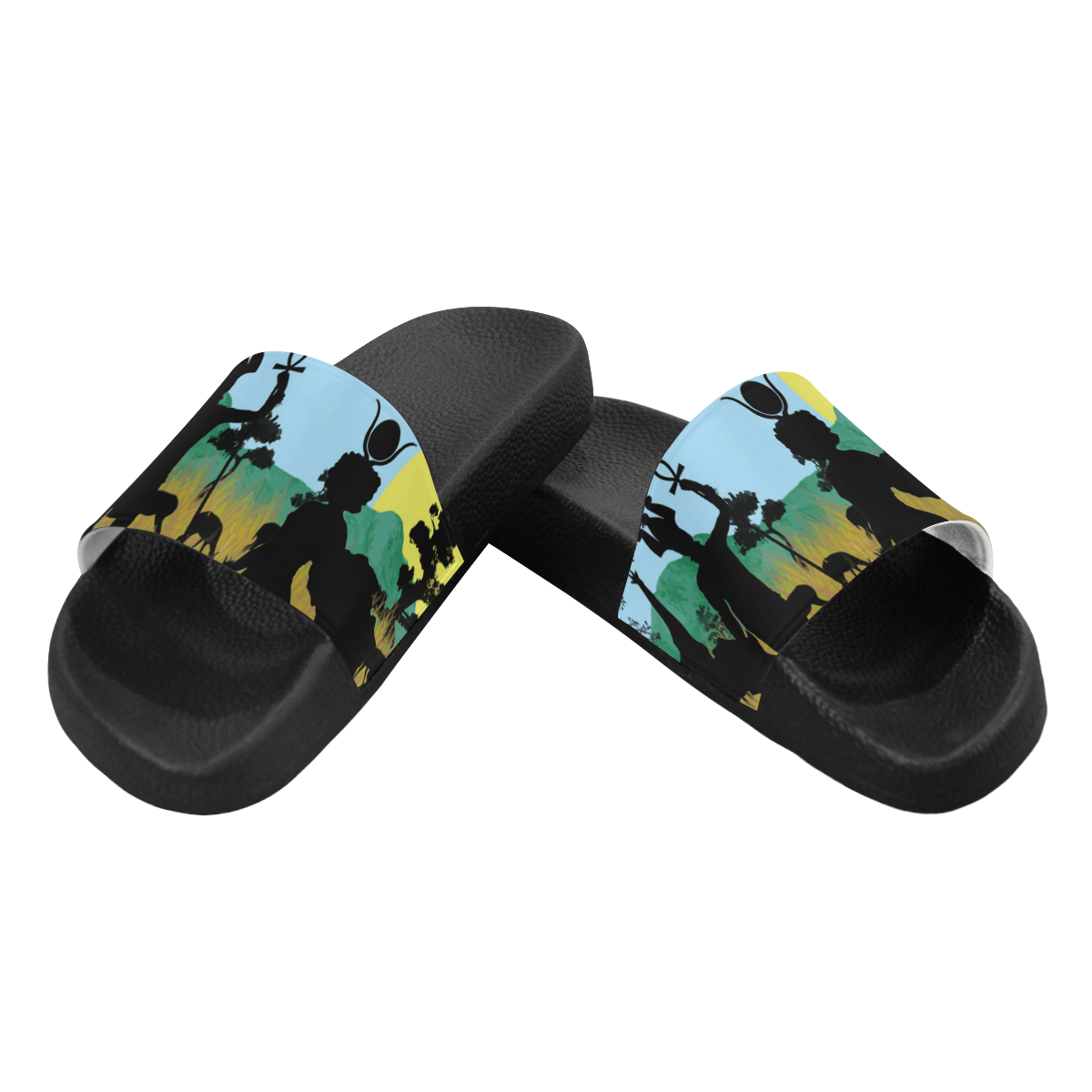 SAFARI NTR WARRIOR Men's Slide Sandals (Model 057)