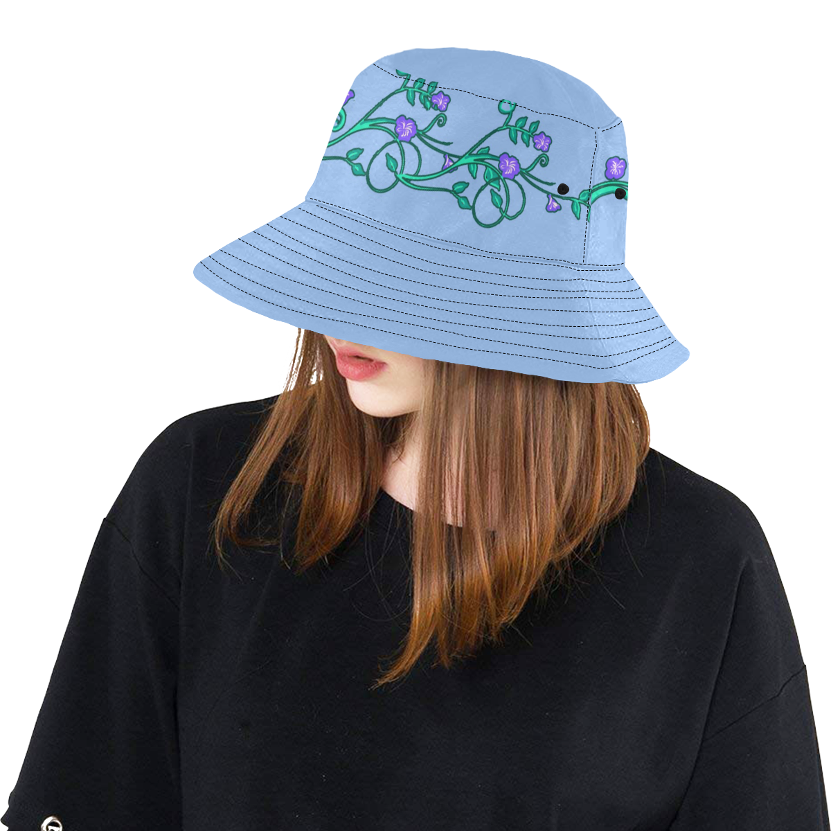 floral hat All Over Print Bucket Hat