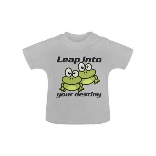 Grey Frog Baby Tee Baby Classic T-Shirt (Model T30)