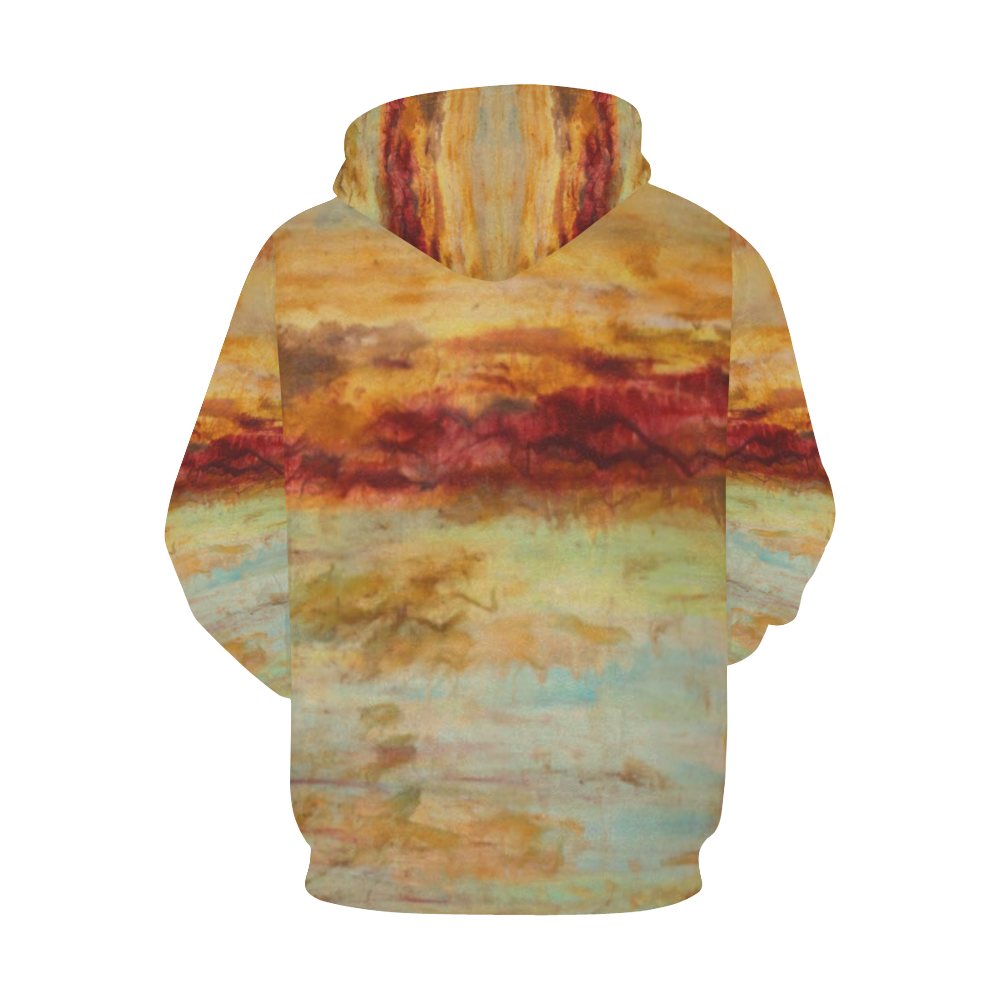 eveninghoodie All Over Print Hoodie for Women (USA Size) (Model H13)