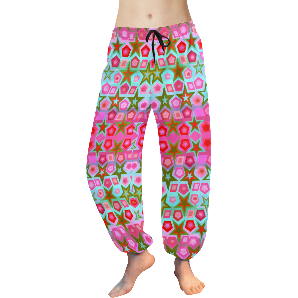star gworgwous Women's All Over Print Harem Pants (Model L18)