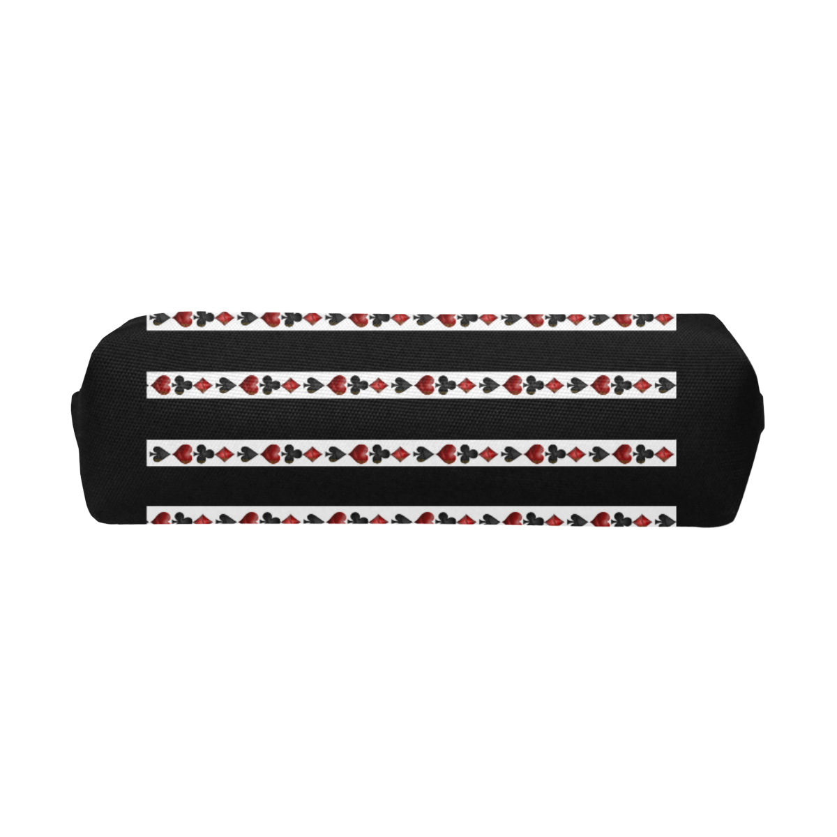 Playing Card Symbols Stripes Pencil Pouch/Small (Model 1681)