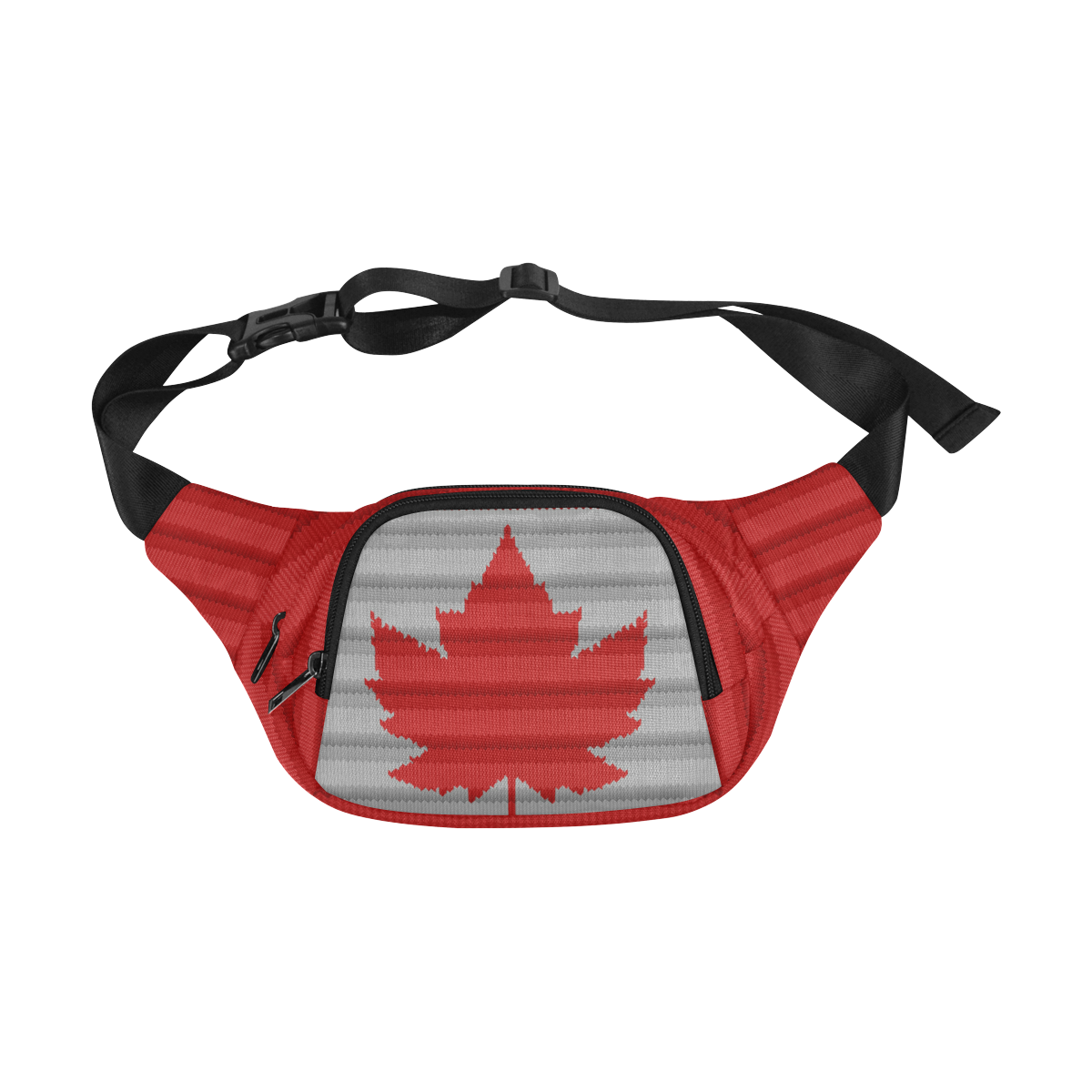 Canada Fannypack Winter Knit Print Fanny Pack/Small (Model 1677)