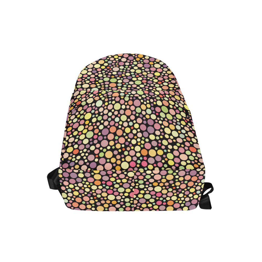 Spot pattern background Unisex Classic Backpack (Model 1673)