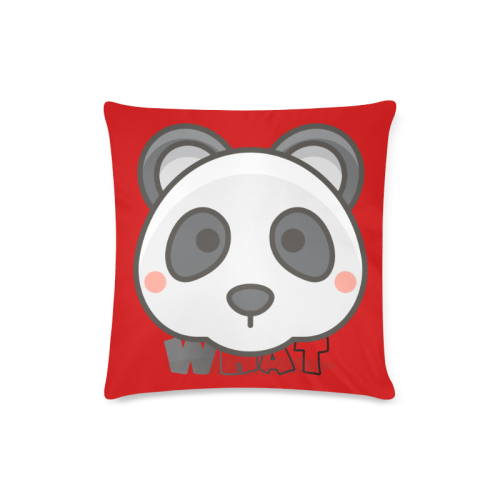 cushion panda Custom Zippered Pillow Case 16"x16"(Twin Sides)