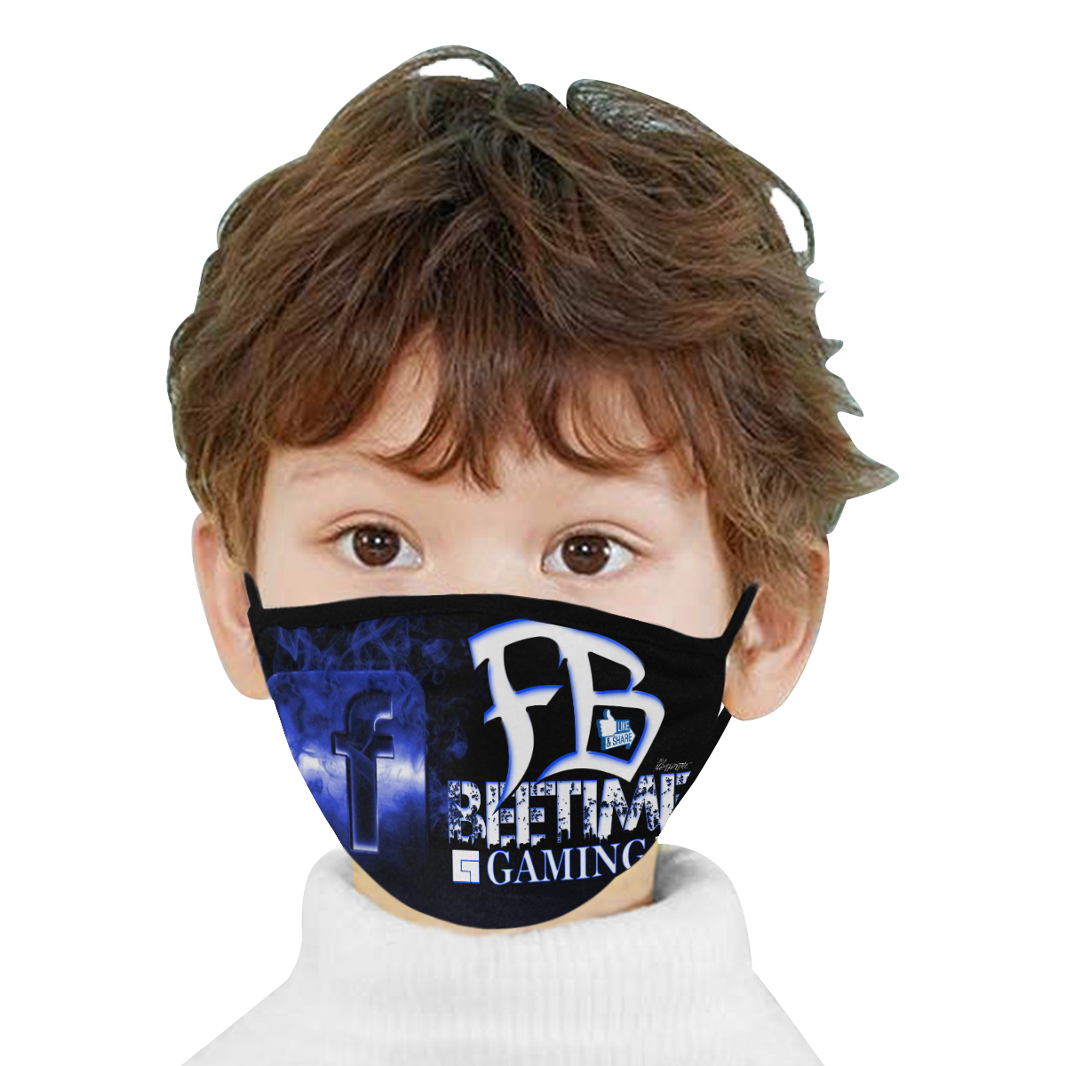 FACEBOOK B-TIME DESIGN Mouth Mask