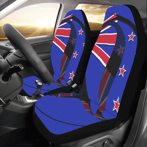 The Flag of New Zealand Car Seat Covers (Set of 2)