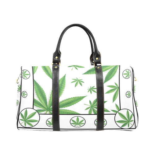 Cannabis New Waterproof Travel Bag/Large (Model 1639)