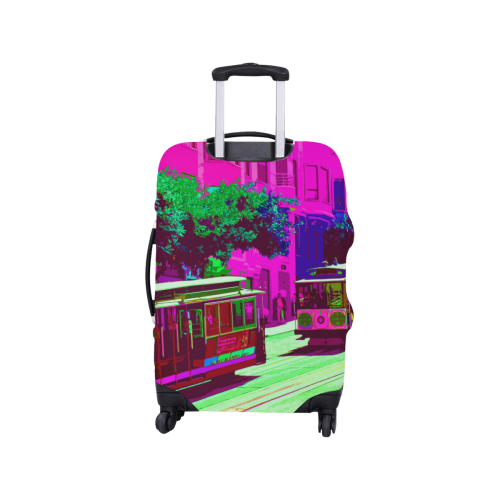 SanFrancisco_20170104_by_JAMColors Luggage Cover/Small 18"-21"