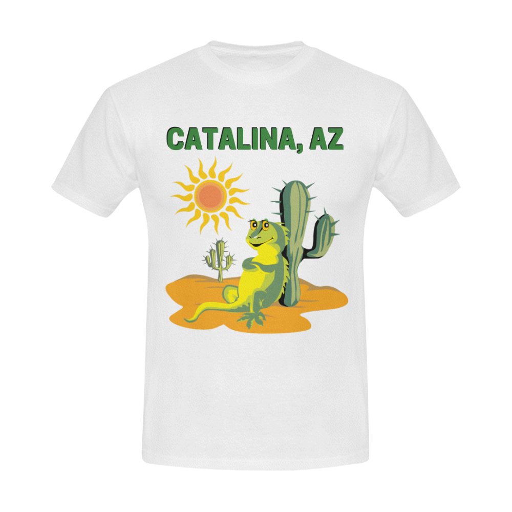 Catalina, Arizona Men's T-Shirt in USA Size (Front Printing Only)