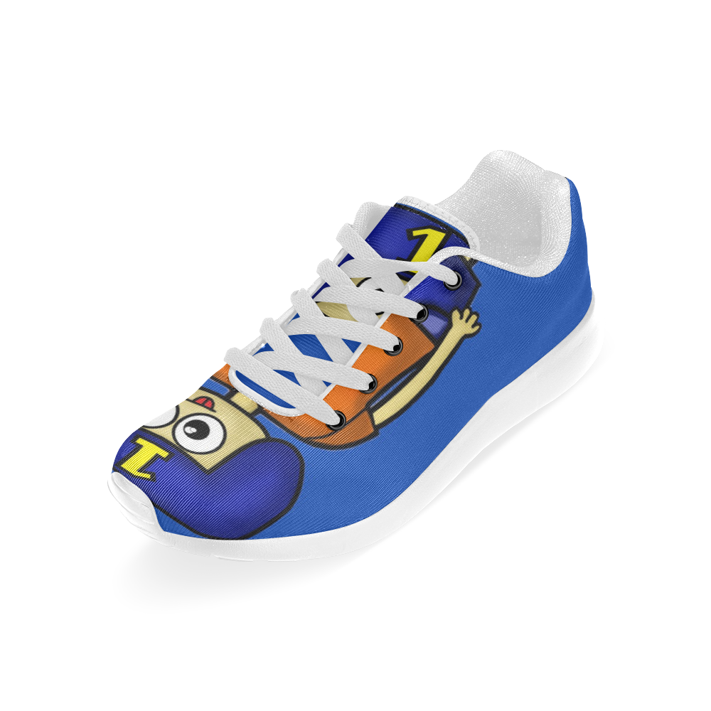 BRIAN Blue Kid's Running Shoes (Model 020)