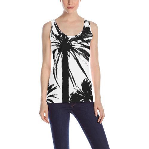Palmlove All Over Print Tank Top for Women (Model T43)