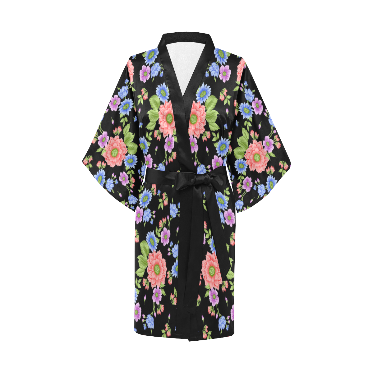 Seasons floral Kimono Robe