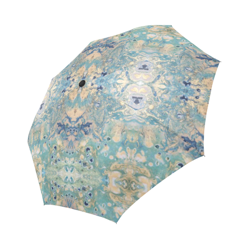 marbling ketubah Auto-Foldable Umbrella (Model U04)