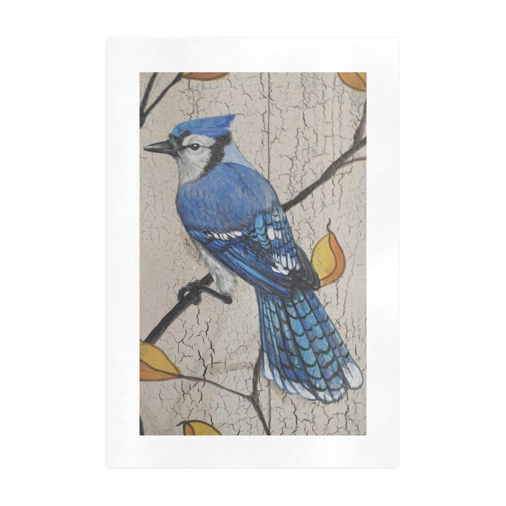 Blue Jay Art Print 19‘’x28‘’