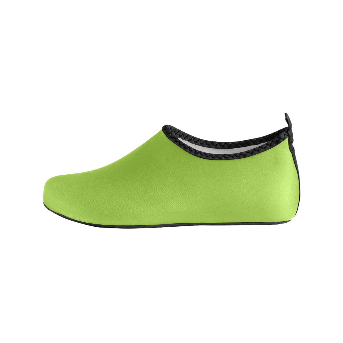 color yellow green Men's Slip-On Water Shoes (Model 056)