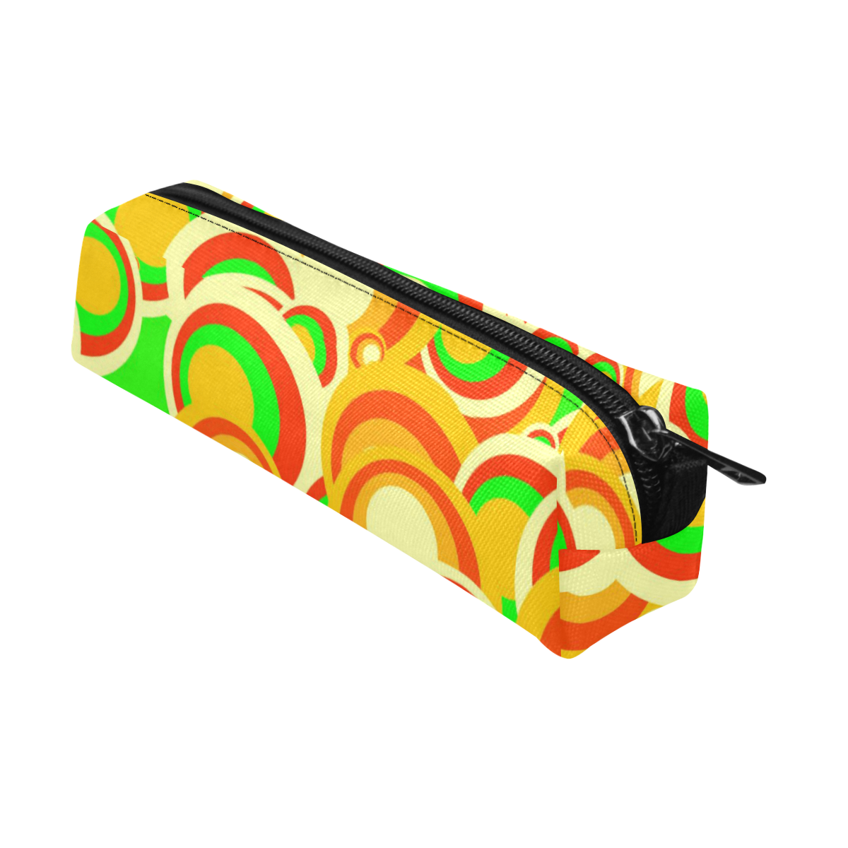 retro pattern 1973A by JamColors Pencil Pouch/Small (Model 1681)