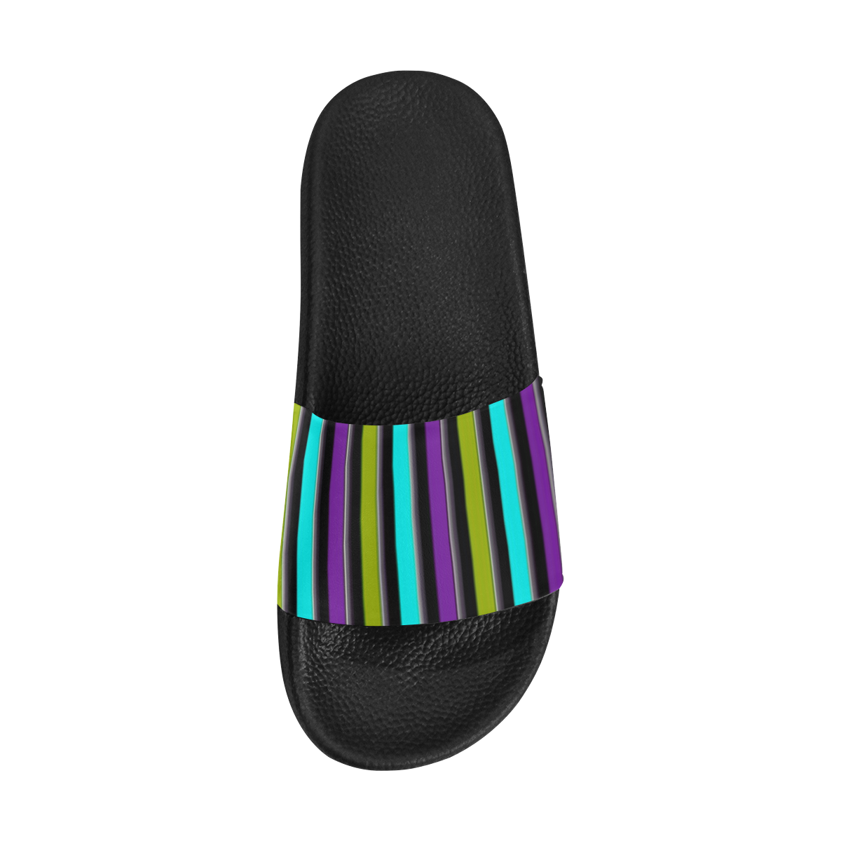 retro stripe 1 Men's Slide Sandals (Model 057)