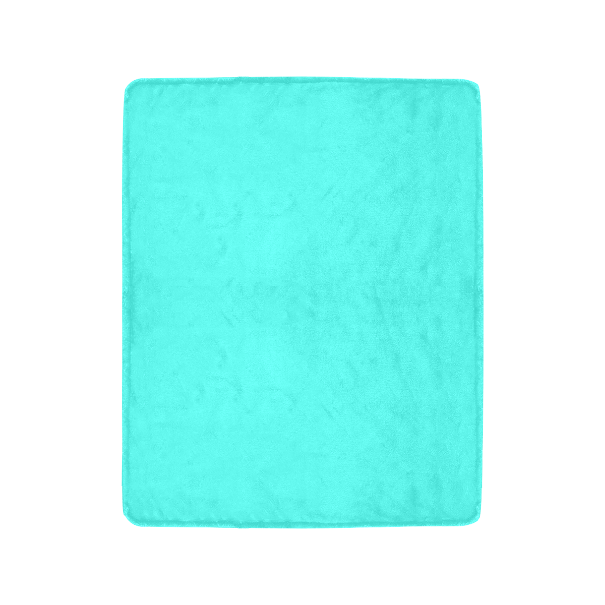 Neon Turquoise Ultra-Soft Micro Fleece Blanket 40"x50"