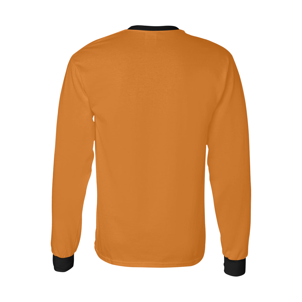 What? Orange Men's All Over Print Long Sleeve T-shirt (Model T51)