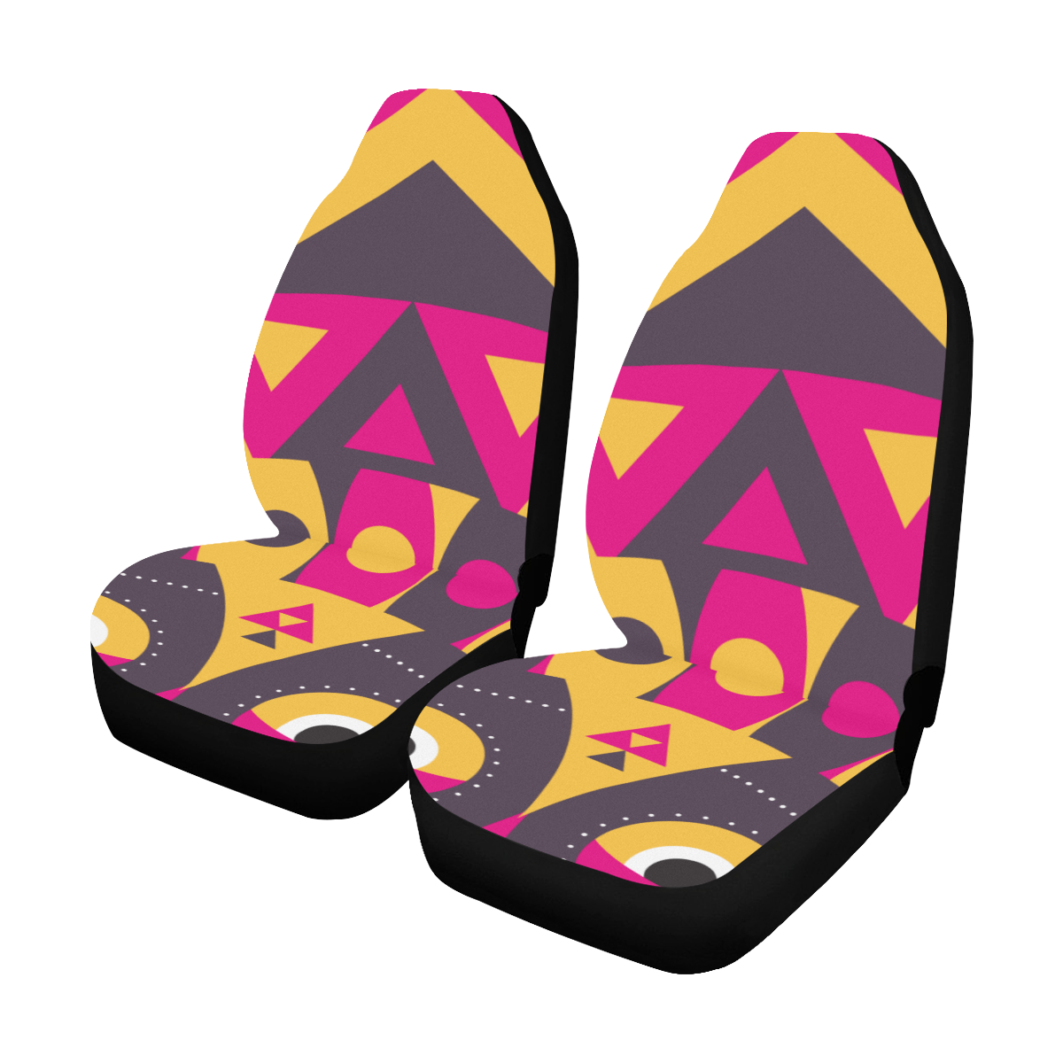 aboriginal tribal Car Seat Covers (Set of 2)