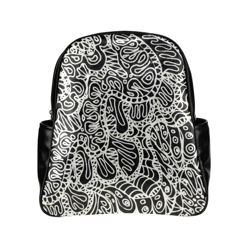 Doodle Style G361 Multi-Pockets Backpack (Model 1636)