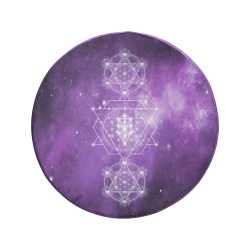 Sacred Geometry Stardust 34 Inch Spare Tire Cover