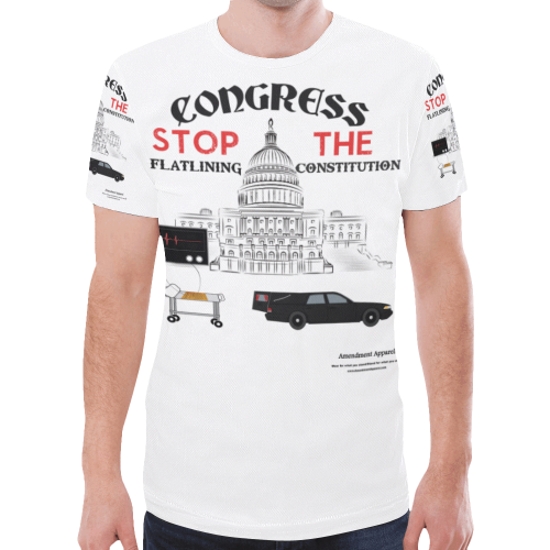 congressional Plea New All Over Print T-shirt for Men (Model T45)