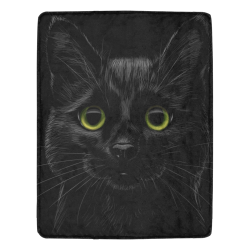 Black Cat Ultra-Soft Micro Fleece Blanket 54''x70''