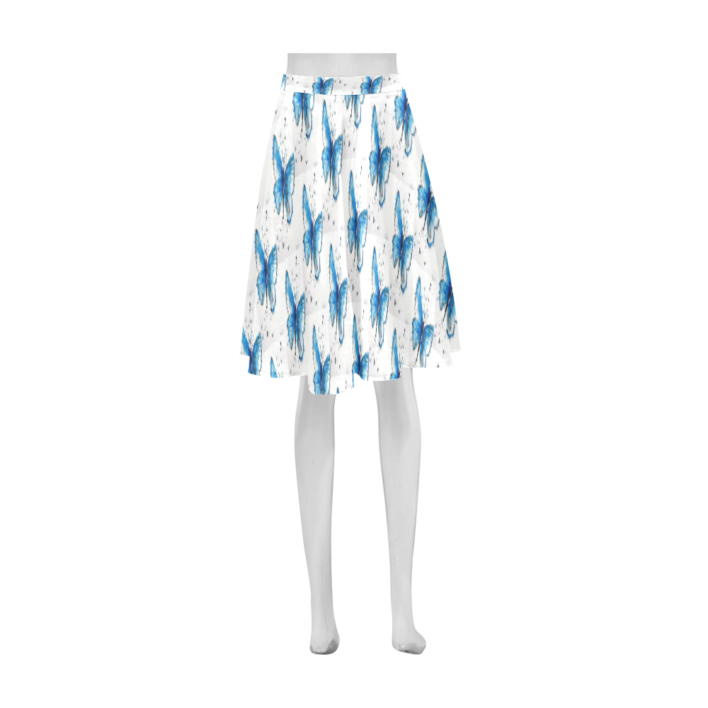 Butterfly Athena Women's Short Skirt (Model D15)