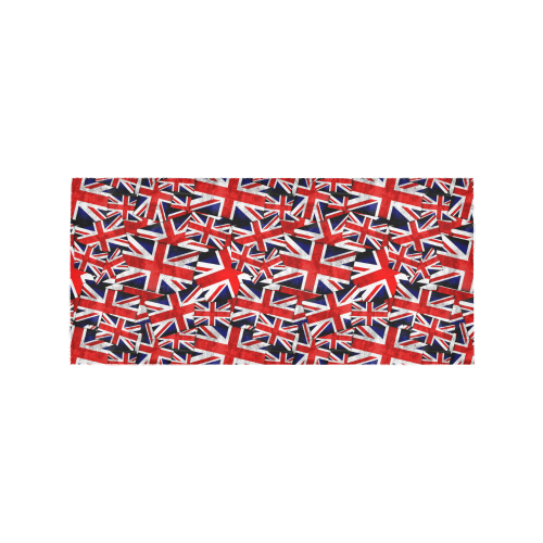 Union Jack British UK Flag Area Rug 7'x3'3''