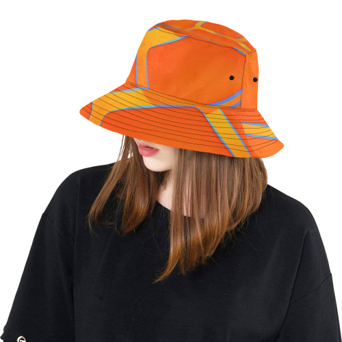 Nothing Rhymes With Orange All Over Print Bucket Hat