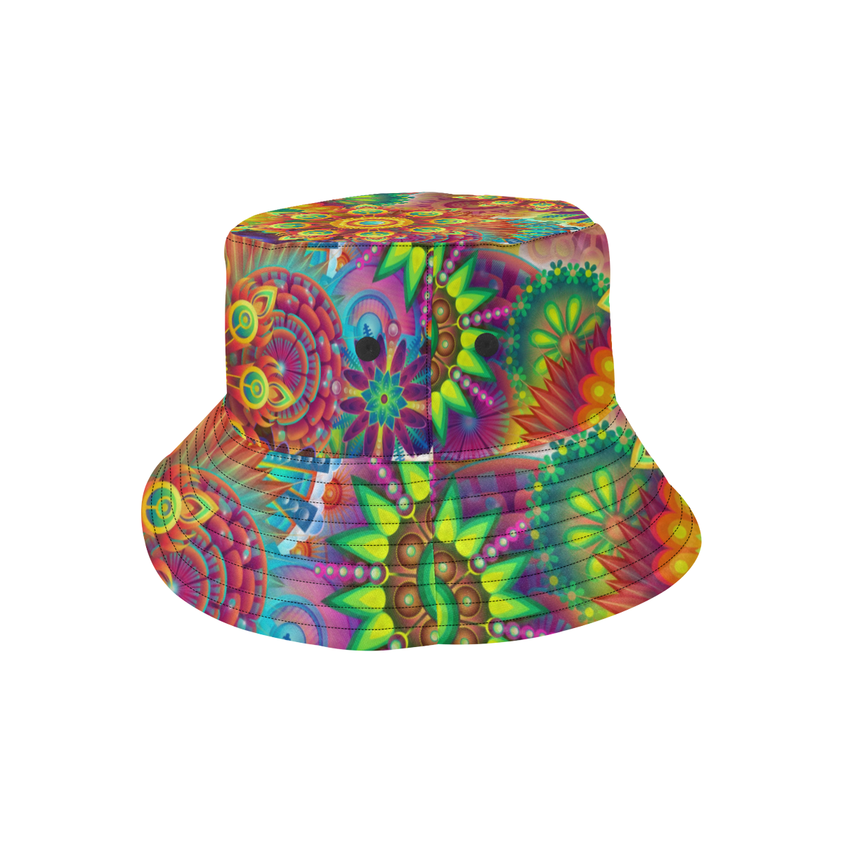 Psychedelic Mandalas All Over Print Bucket Hat