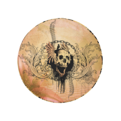 Amazing skull with wings 32 Inch Spare Tire Cover