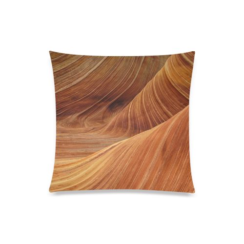 Sandstone Custom Zippered Pillow Case 20"x20"(One Side)