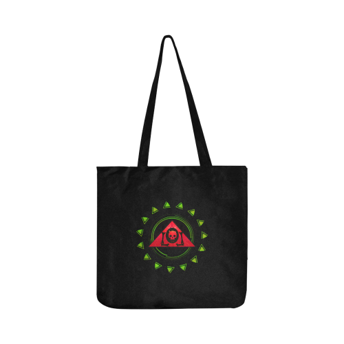 The Lowest of Low Large Circle Logo Reusable Shopping Bag Model 1660 (Two sides)
