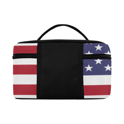 United States of America flag Cosmetic Bag/Large (Model 1658)