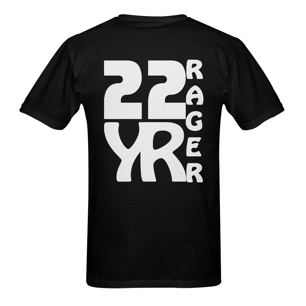 22 YR  RR INRAGE B TEE Men's T-Shirt in USA Size (Two Sides Printing)