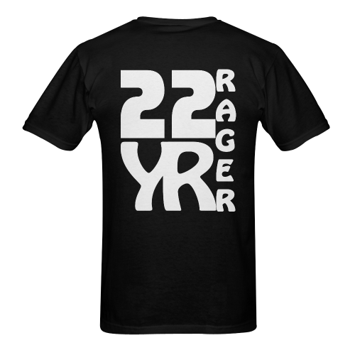 22 YR  RR INRAGE B TEE Men's T-Shirt in USA Size (Two Sides Printing)