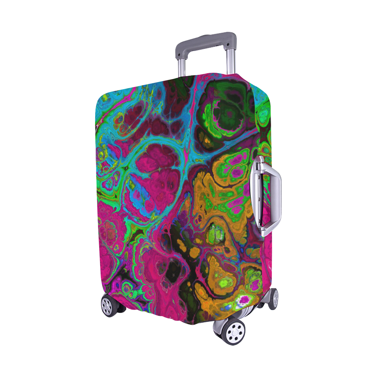 wonderful fractal 3184 by JamColors Luggage Cover/Medium 22"-25"