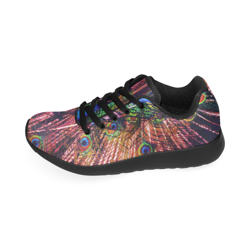 Impressionist Peacock Women’s Running Shoes (Model 020)